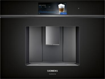 Siemens CT918L1D0 - iQ700, Kaffeevollautomat mit Festwasseranschluss, Schwarz, 60 x 45 cm, 5 Jahre Garantie!